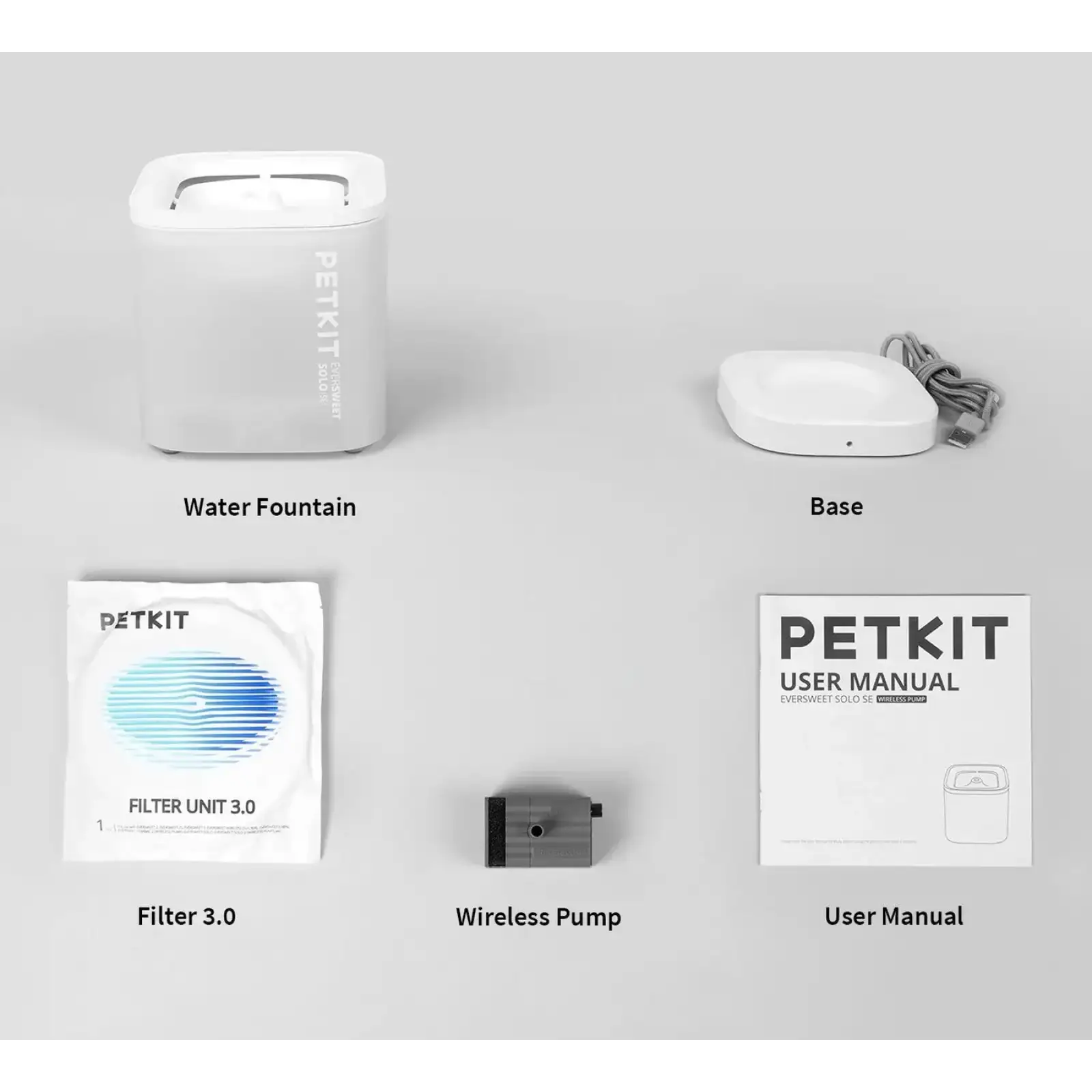 Поилка PETKIT Eversweet SOLO SE Smart Pet Drinking Fountain White P4103S (P4103S WHITE) UA