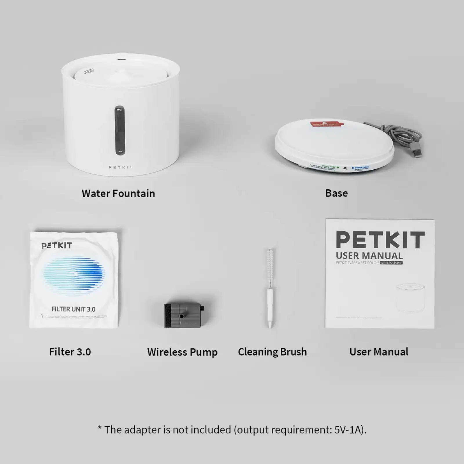 Поилка PETKIT Eversweet SOLO 2 Smart Pet Drinking Fountain White P4114 UA