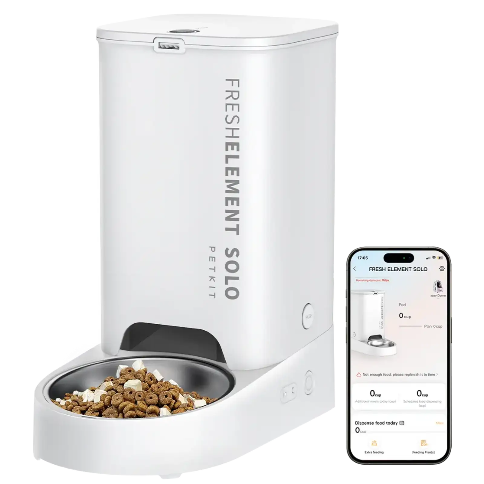 Смарт кормушка PETKIT Fresh Element SOLO (White) P570 (P570 WHITE) UA