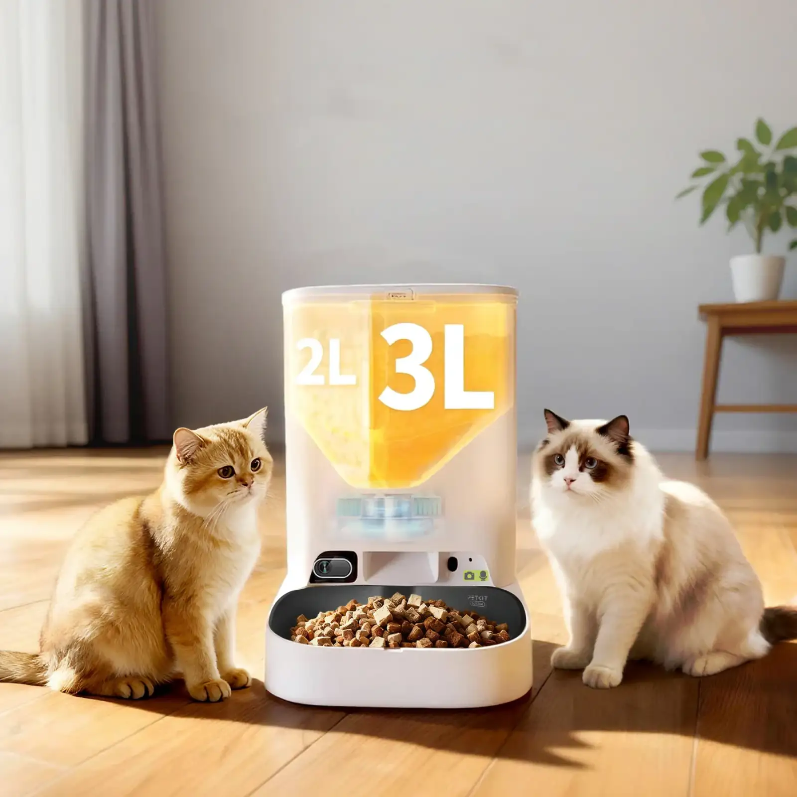 Смарт кормушка PETKIT YUMSHARE DUAL-HOPPER 2 with Cam P592 UA