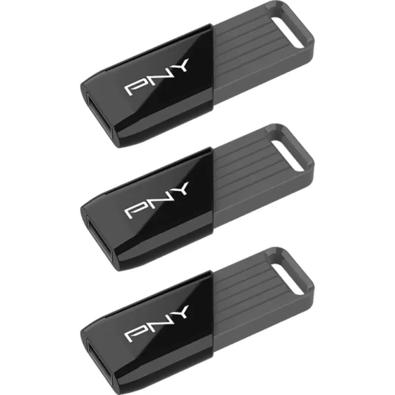 USB накопичувач PNY 128 GB Attache X (3 piece) (P-FD128X3ATTX-GE)