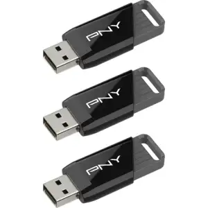 USB накопичувач PNY 128 GB Attache X (3 piece) (P-FD128X3ATTX-GE)