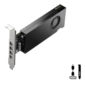 Відеокарта PNY NVIDIA RTX 2000E Ada Gen LP OEM (VCNRTX2000EADA-SB) UA