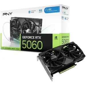 Видеокарта PNY GeForce RTX 5060 VERTO Dual Fan OC (VCG50608DFXPB1-O)