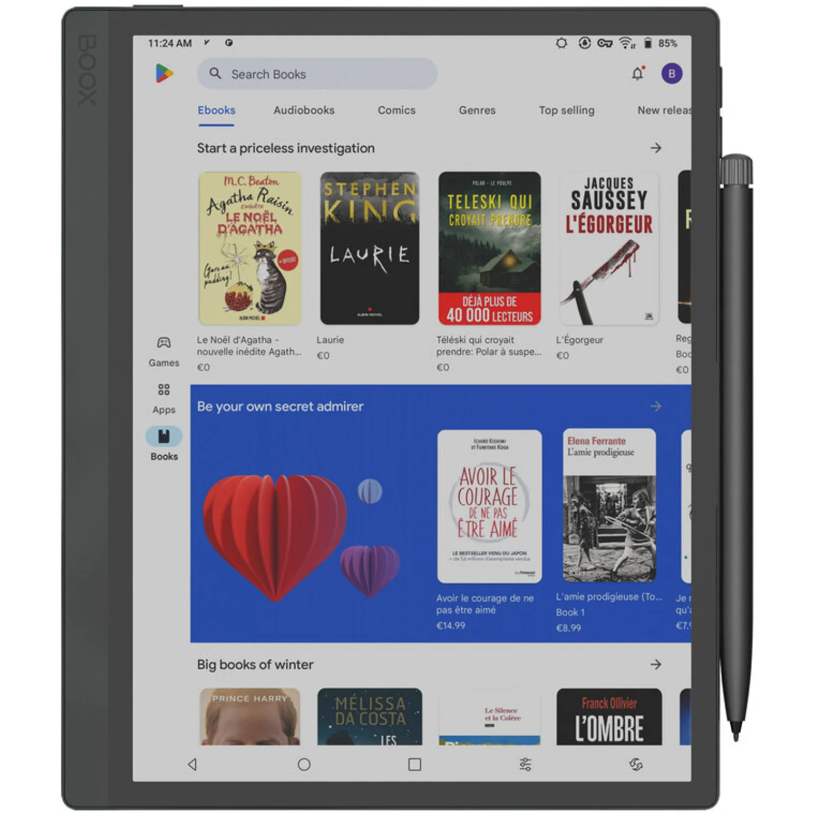 Электронная книга Onyx Boox Tab Ultra C Pro Black