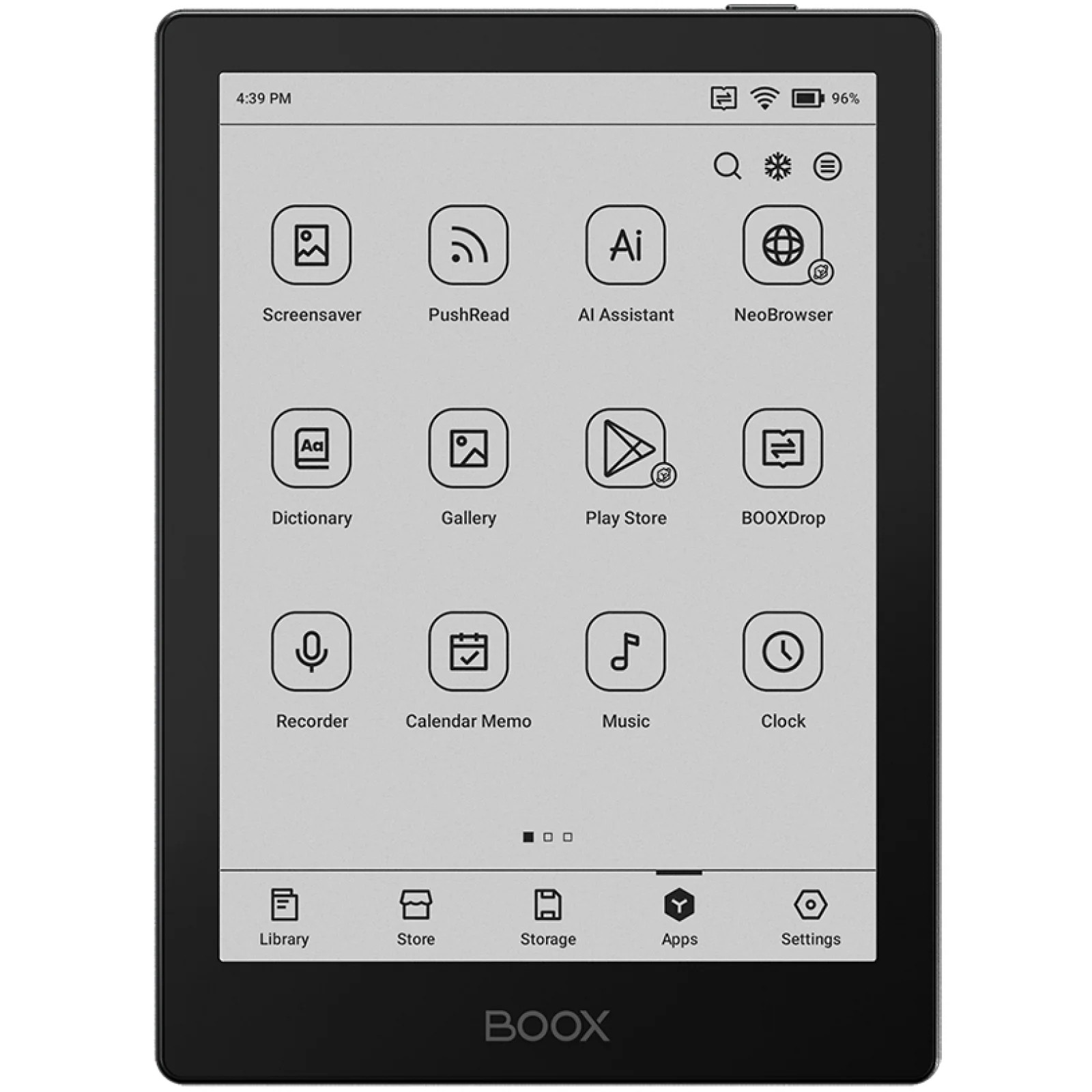Электронная книга Onyx Boox Go 6 Black