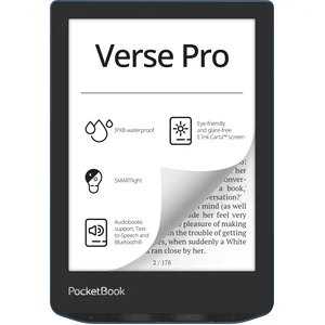Електронна книга PocketBook 634 Verse Pro Azure (PB634-A-CIS)