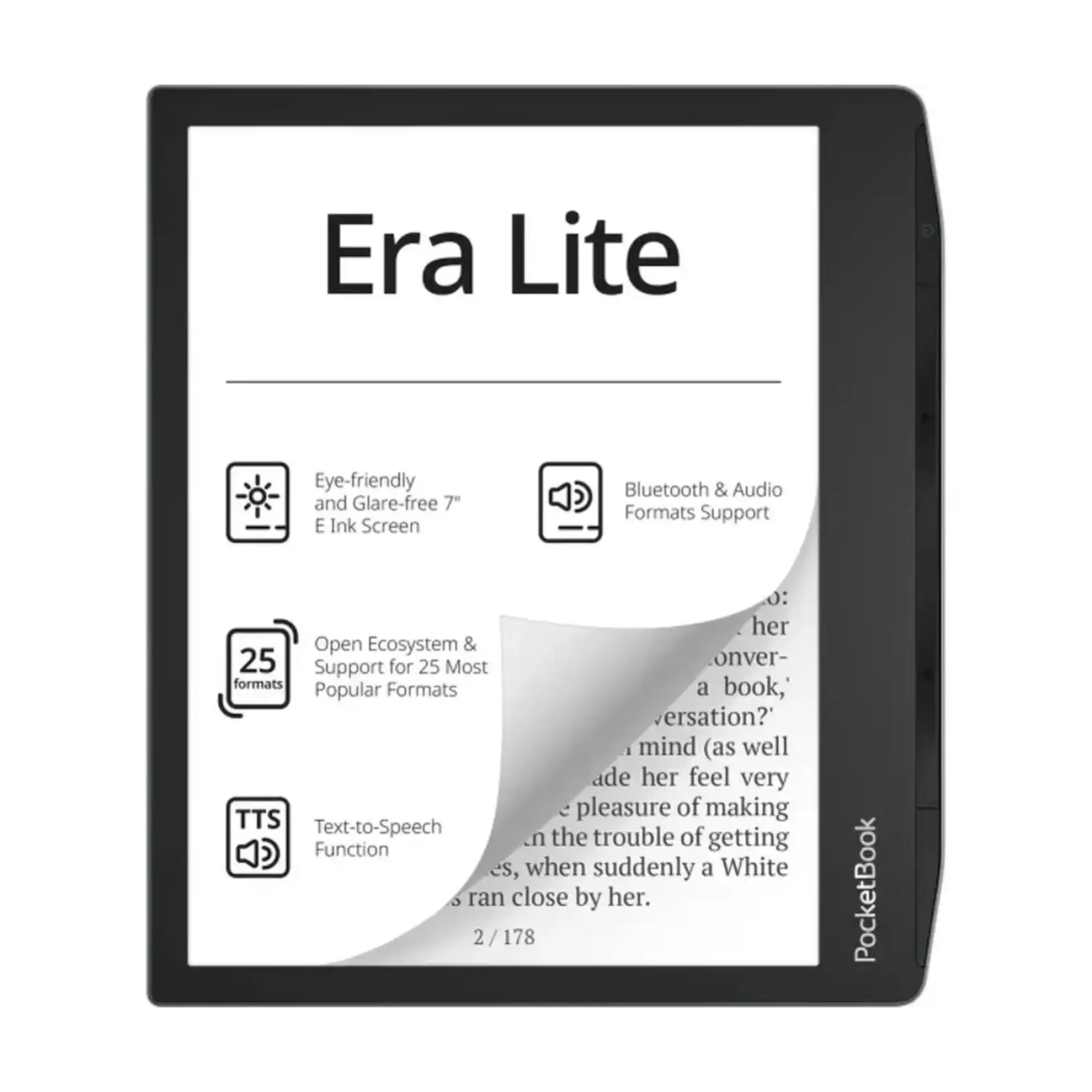 Електронна книга PocketBook 710 Era Lite Stone Green (PB710-9-WW) UA