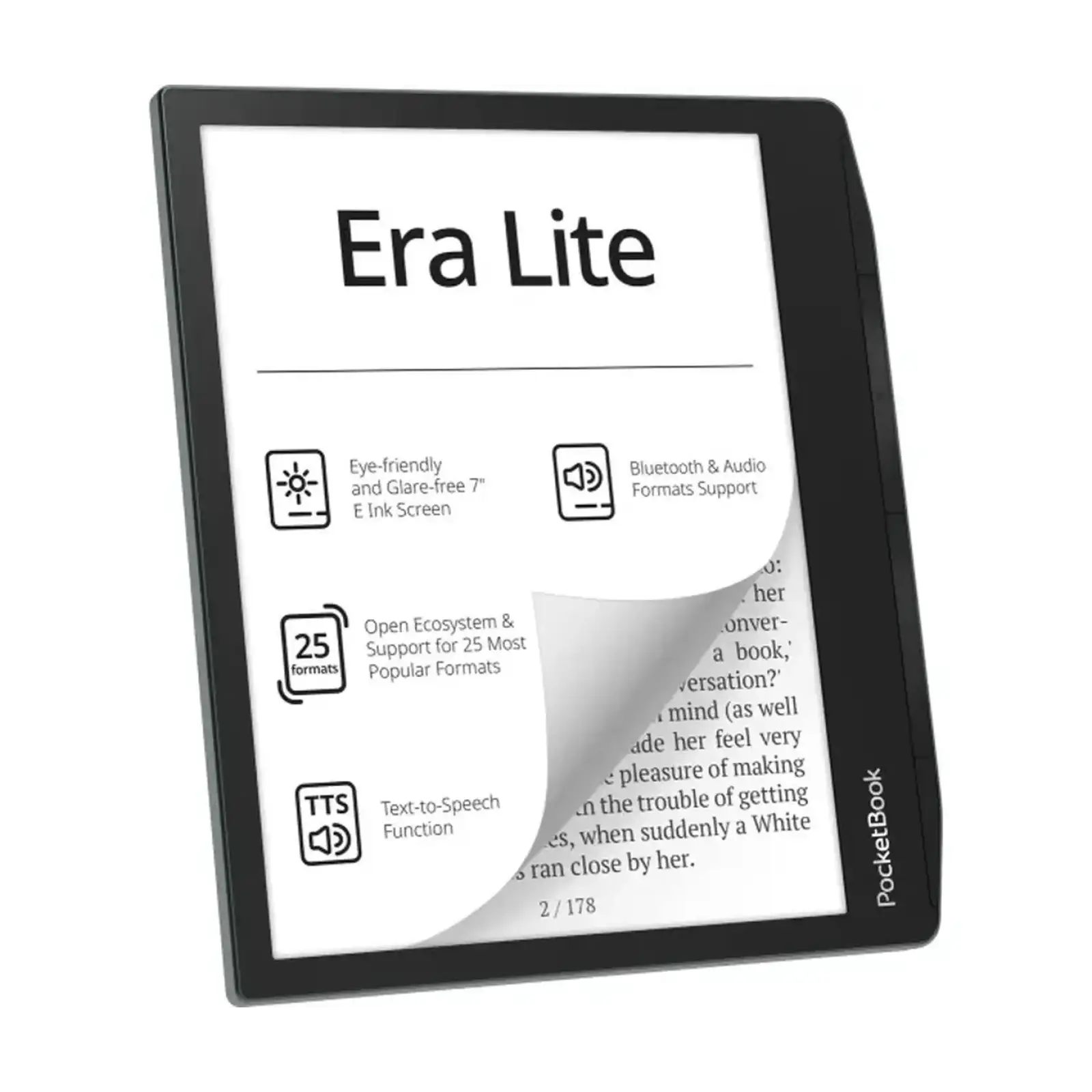 Електронна книга PocketBook 710 Era Lite Stone Green (PB710-9-WW) UA