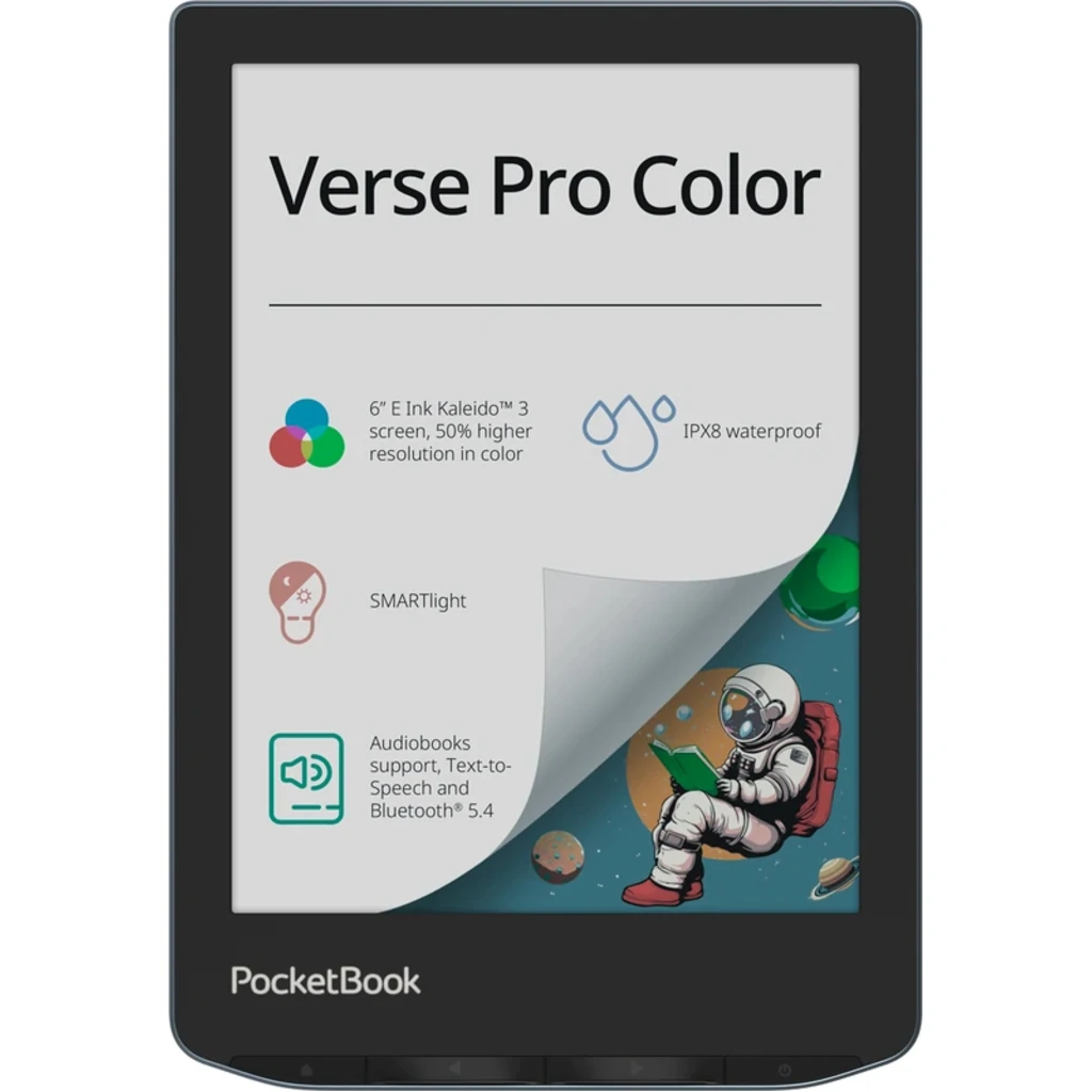 Електронна книга PocketBook 634K3 Verse Pro Color StormySea (PB634K3-1-WW)