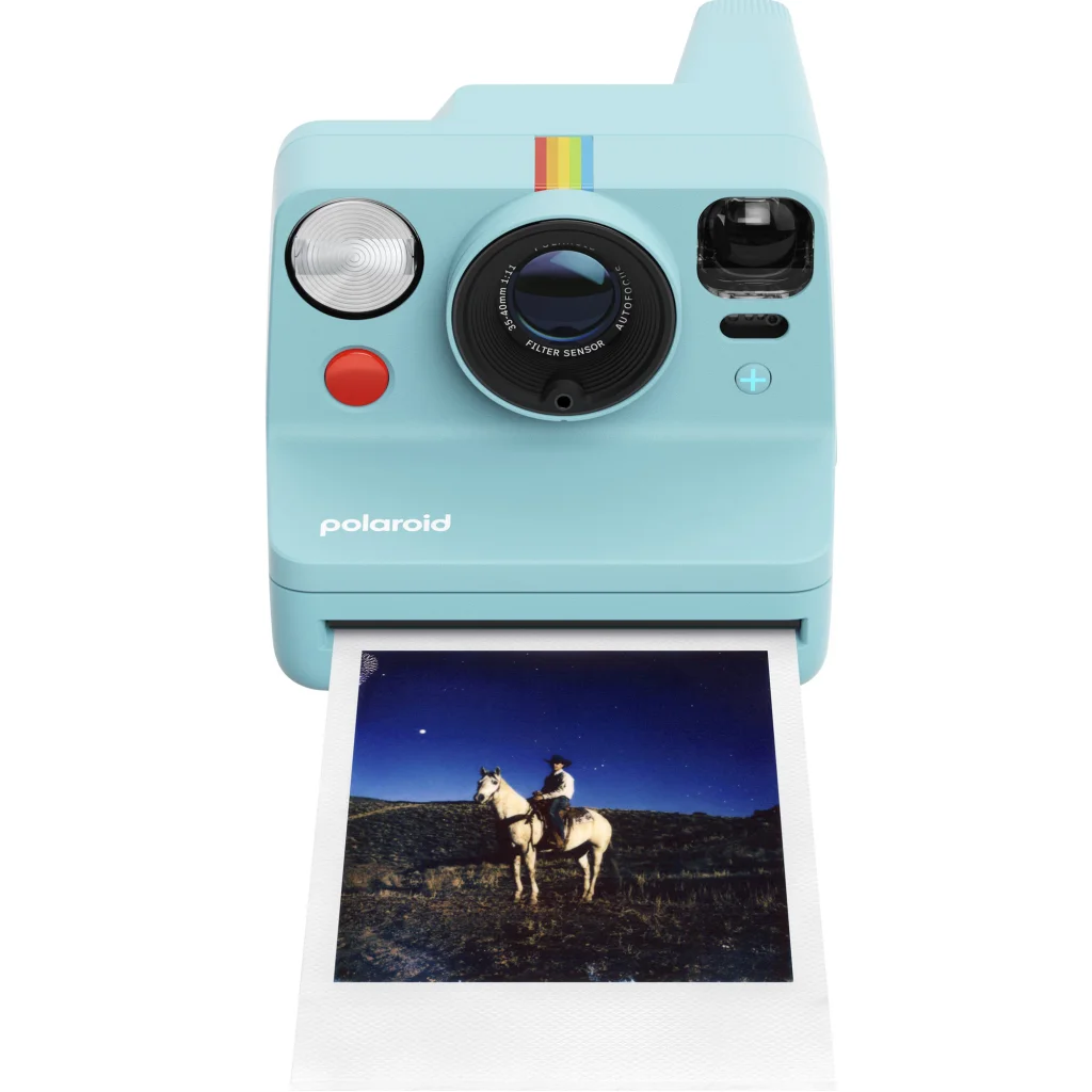 Фотокамера миттєвого друку Polaroid Now+ Gen 3 Arctic Blue (009163)
