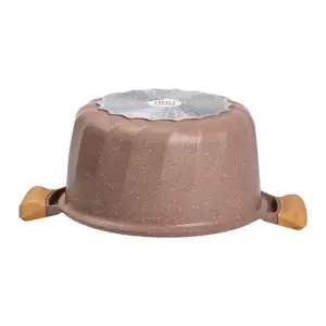 Большая алюминиевая кастрюля 32 см HP-4-435CO MGC UA