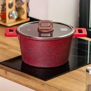 Алюминиевая кастрюля 24 см MGC HP-4-446R UA