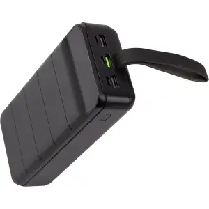Зовнішній акумулятор PowerPlant 36000mAh 20W Black (PB931422)