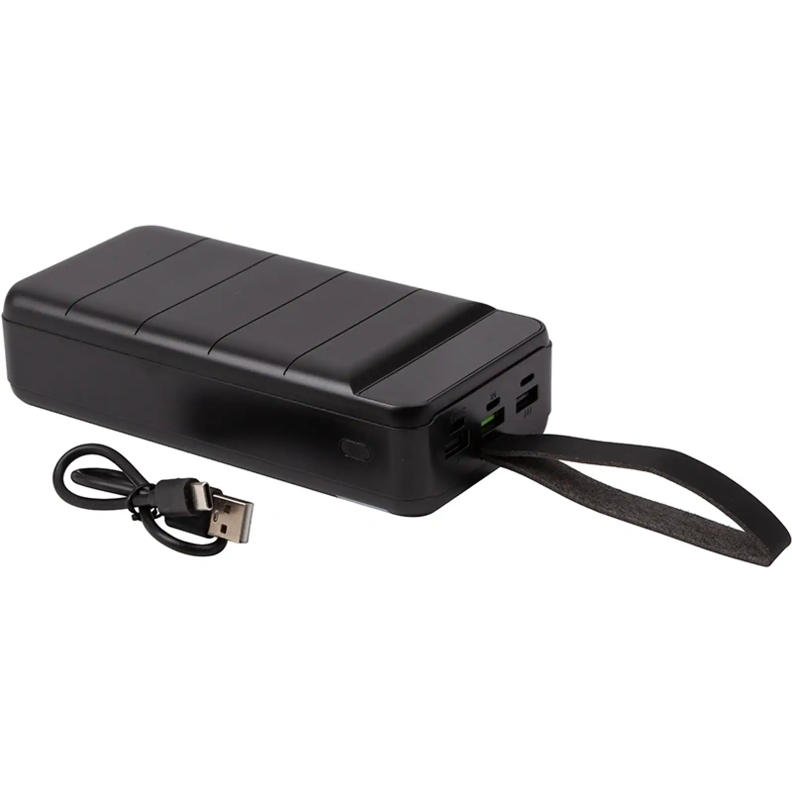 Зовнішній акумулятор PowerPlant 36000mAh 20W Black (PB931422)