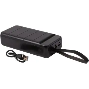 Зовнішній акумулятор PowerPlant 36000mAh 20W Black (PB931422)