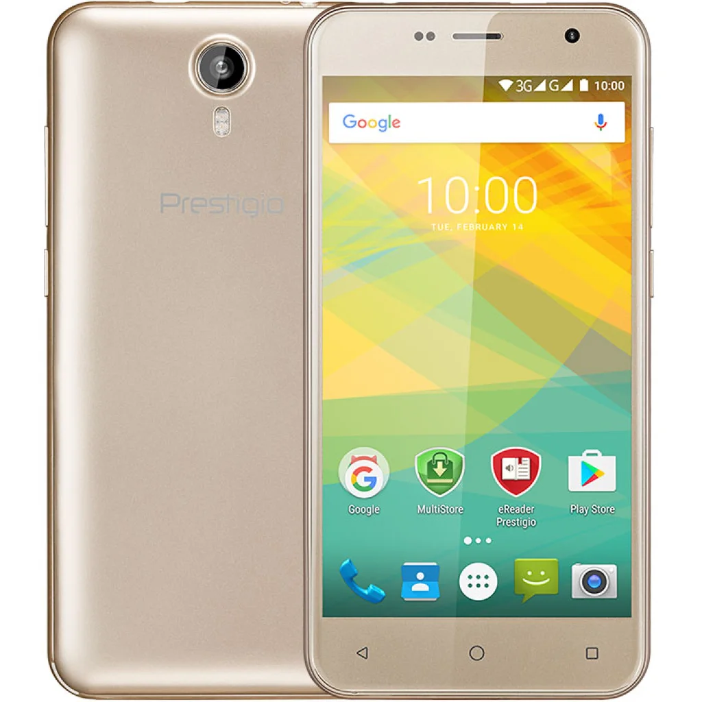 Смартфон Prestigio MultiPhone Muze B3 3512 Duo Gold (PSP3512DUOGOLD) UA