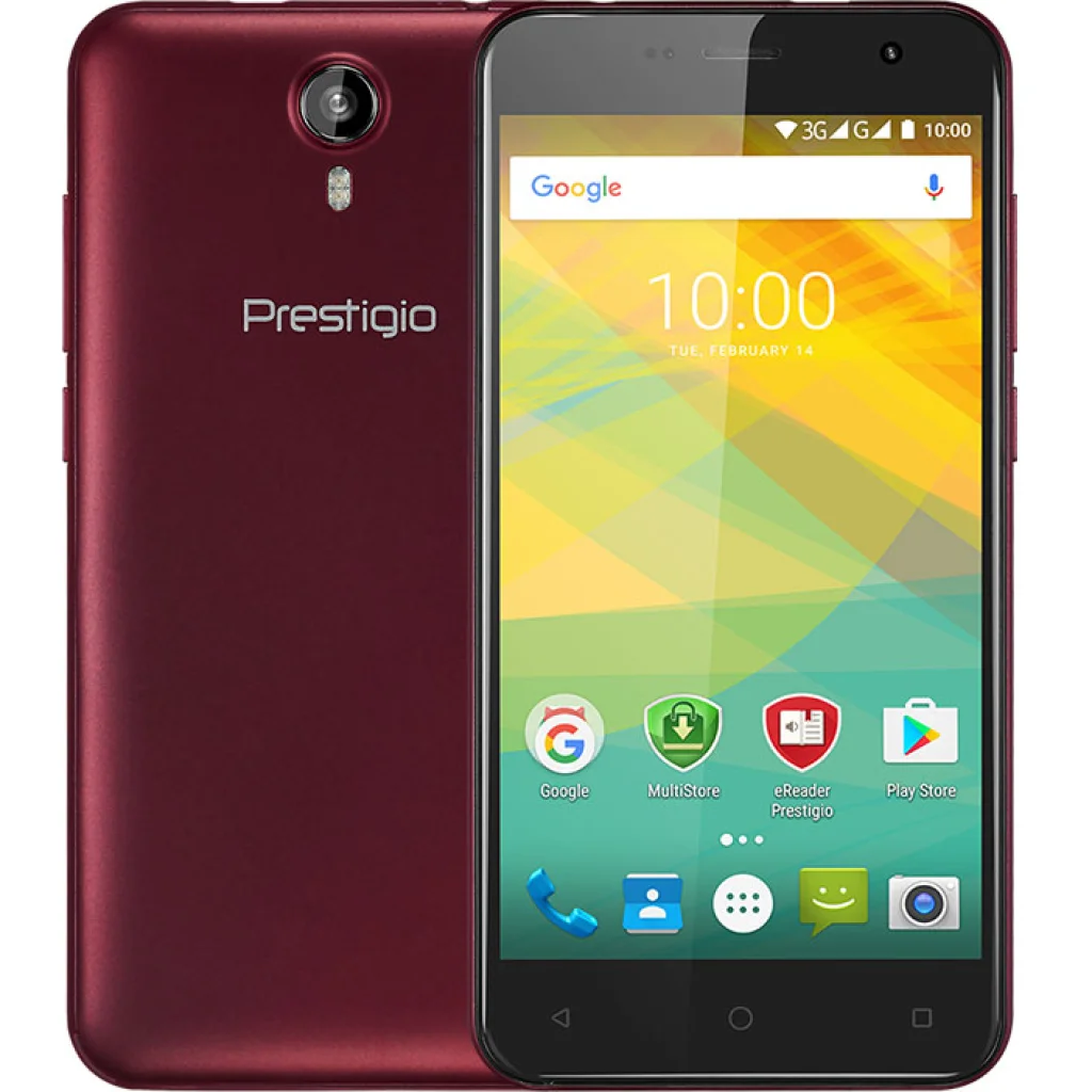 Смартфон Prestigio MultiPhone Muze B3 3512 Duo Wine (PSP3512DUOWINE) UA