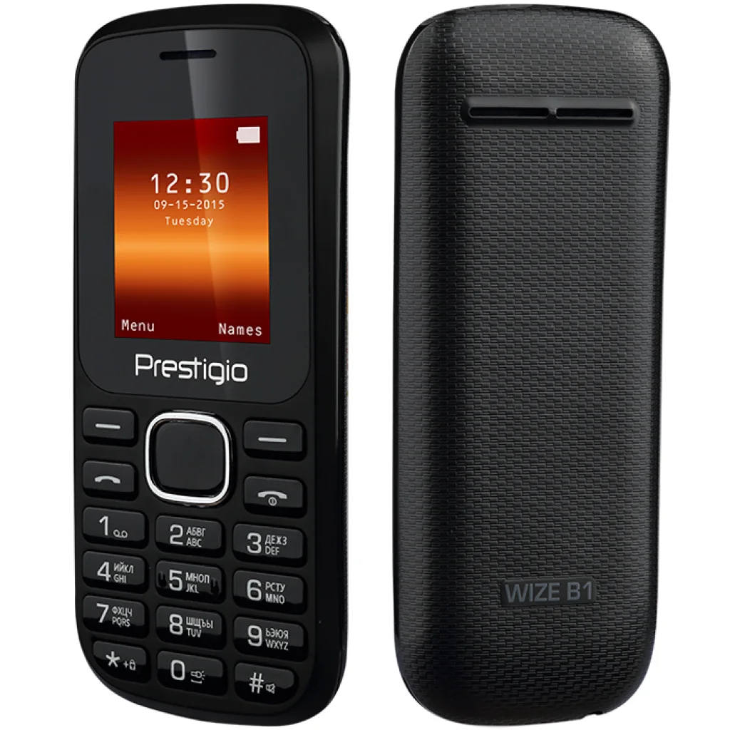 Мобільний телефон Prestigio Wize B1 1180 Duo Black UA