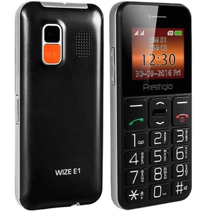 Телефон Prestigio Wize E1 1182 Duo Black UA