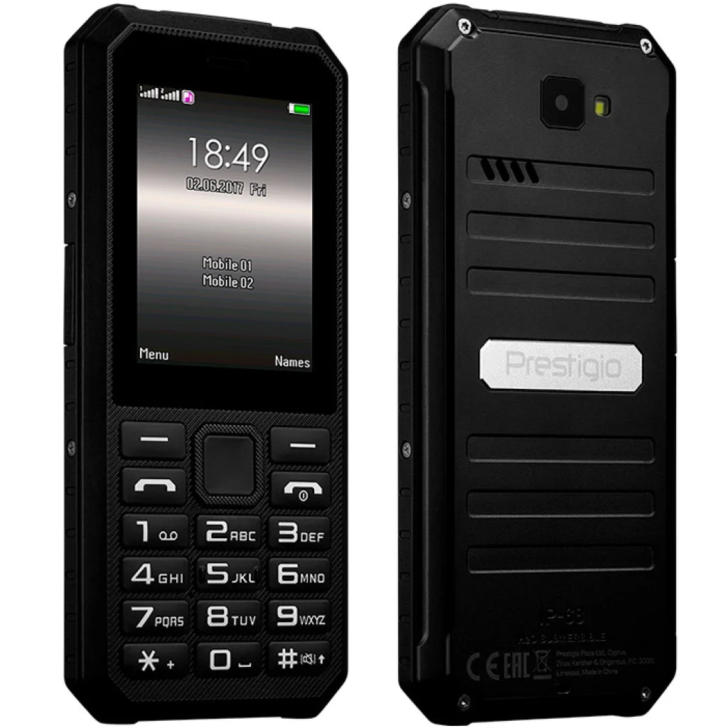 Мобильный телефон Prestigio Muze F1 1244 Duo Black UA