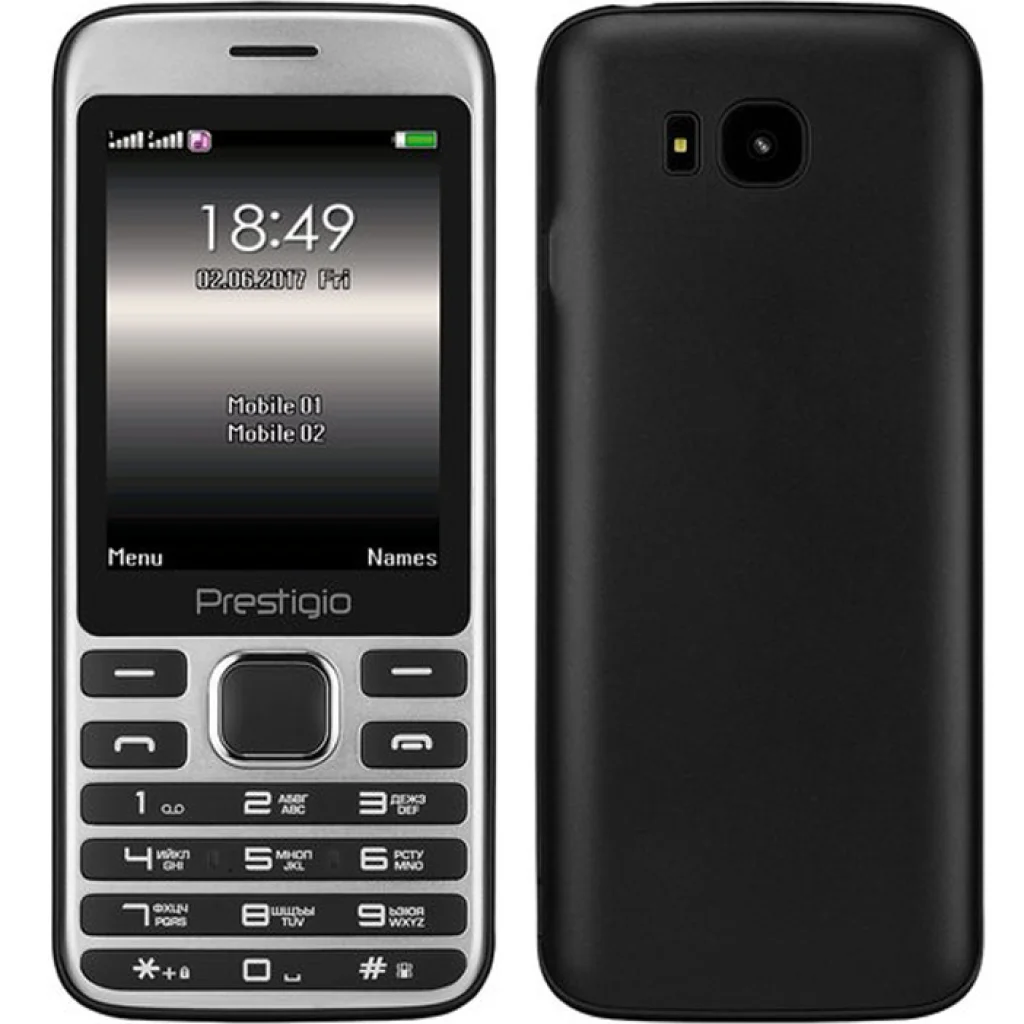 Мобильный телефон Prestigio Grace A1 1281 Duo Black UA