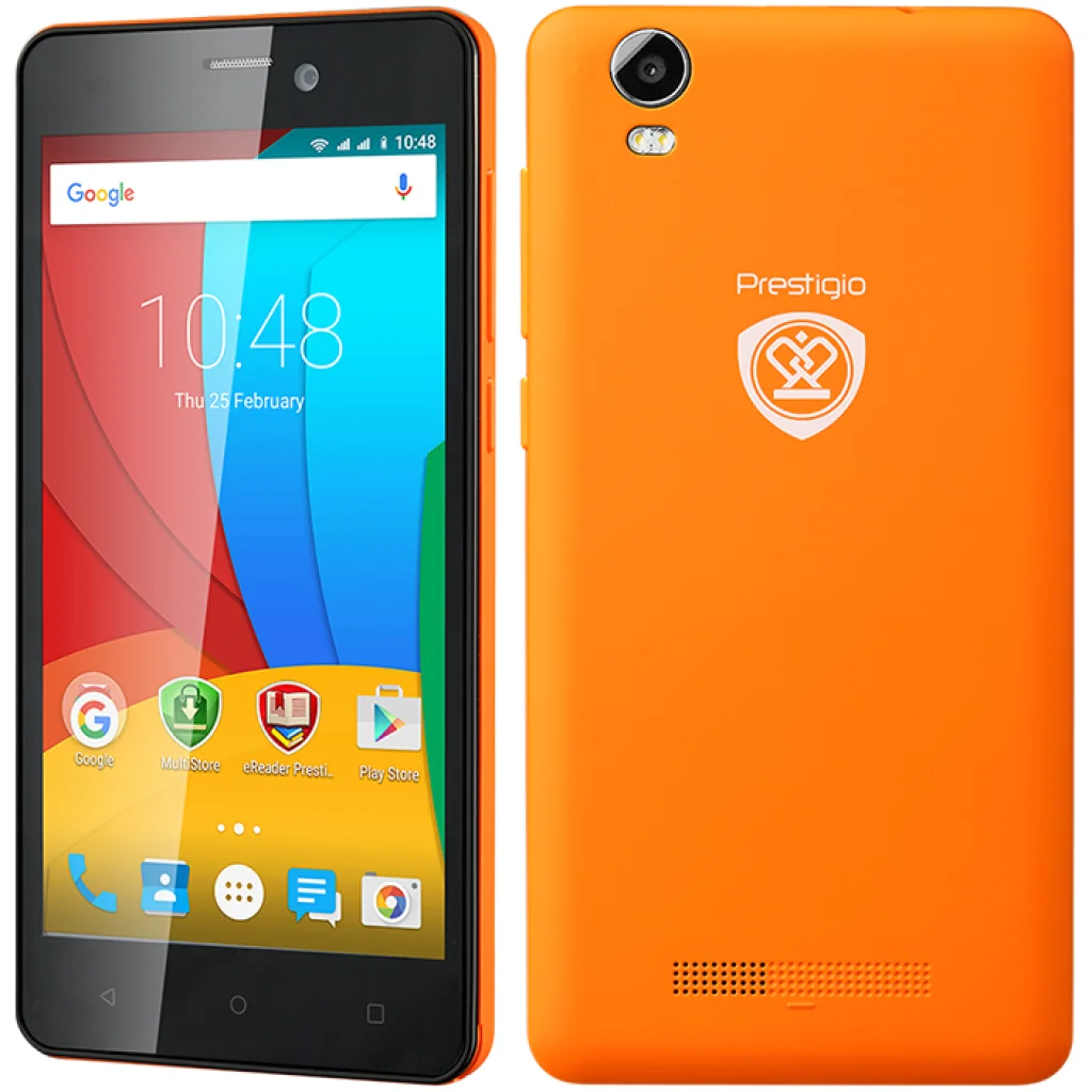 Смартфон Prestigio MultiPhone Wize P3 3508 Duo Orange UA