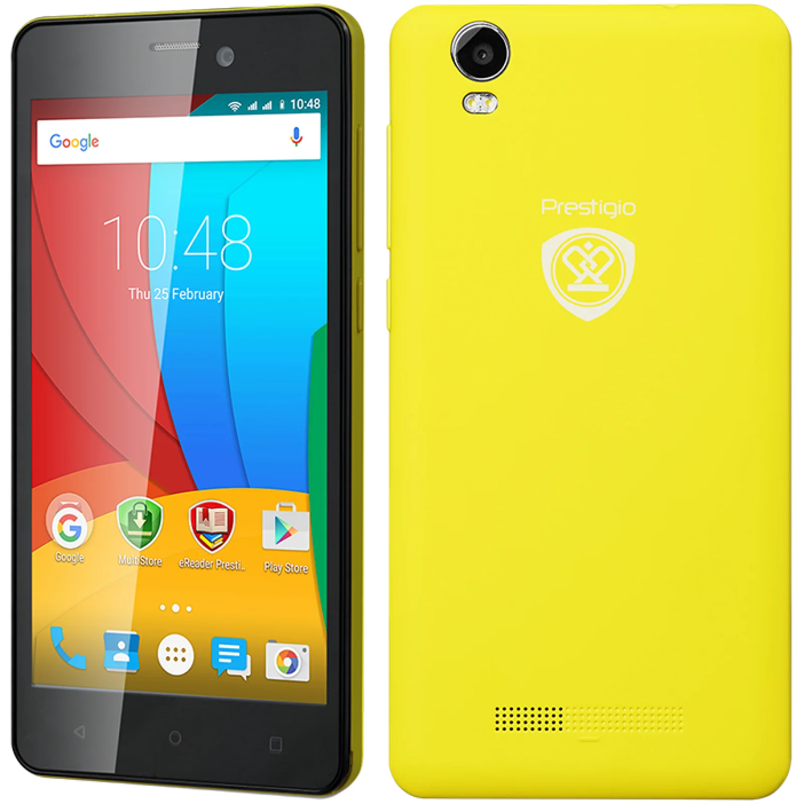 Смартфон Prestigio MultiPhone Wize P3 3508 Duo Yellow UA