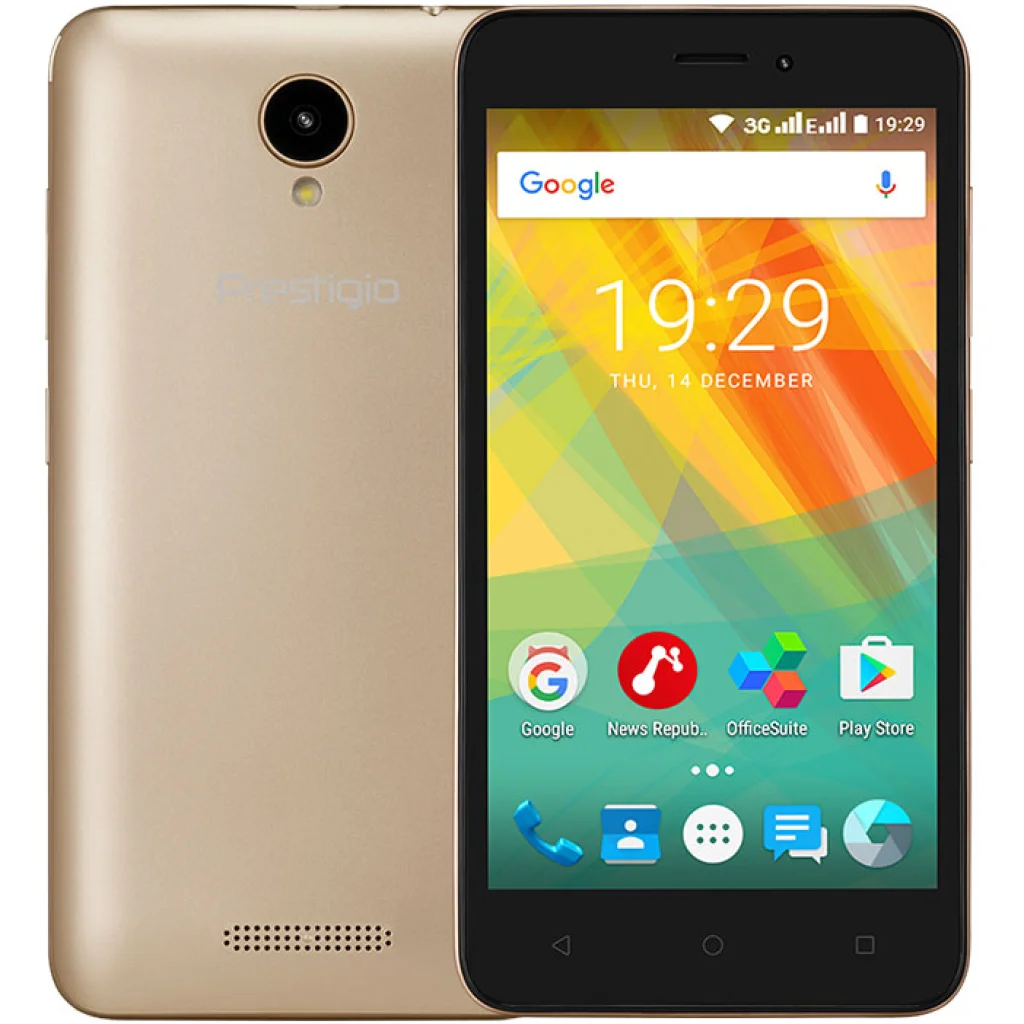 Смартфон Prestigio MultiPhone Wize G3 3510 Duo Gold UA