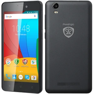 Цвет: Черный - Смартфон Prestigio MultiPhone Muze A5 5502 Duo Black UA