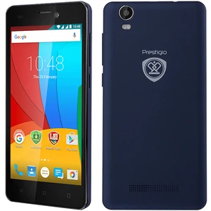 Цвет: Синий - Смартфон Prestigio MultiPhone Muze A5 5502 Duo Blue UA
