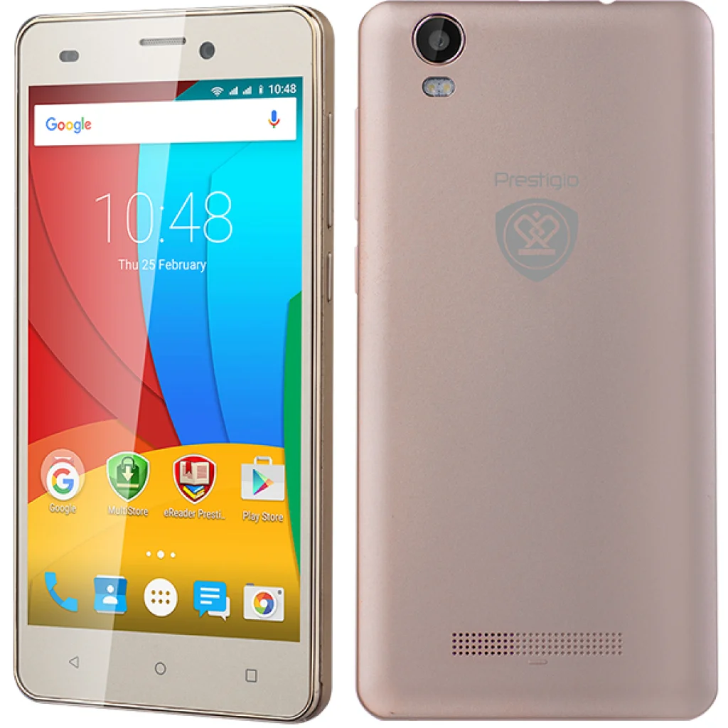 Смартфон Prestigio MultiPhone Muze A5 5502 Duo Gold UA