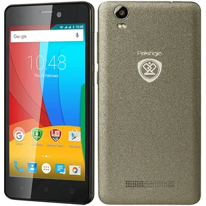 Цвет: Серый - Смартфон Prestigio MultiPhone Muze A5 5502 Duo Metal UA