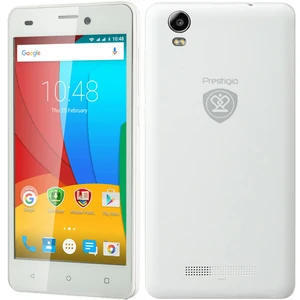 Цвет: Белый - Смартфон Prestigio MultiPhone Muze A5 5502 Duo White UA