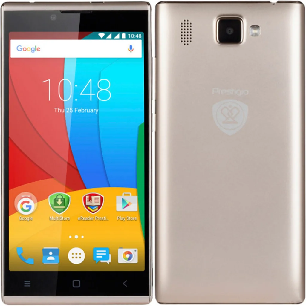 Смартфон Prestigio MultiPhone Grace Q5 5506 Gold UA