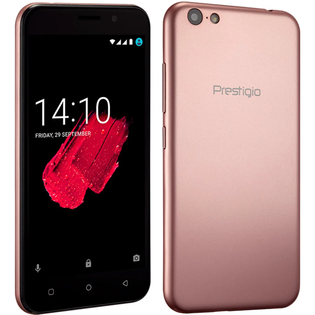 Смартфон Prestigio Grace M5 LTE 5511 Duo Rose Gold UA
