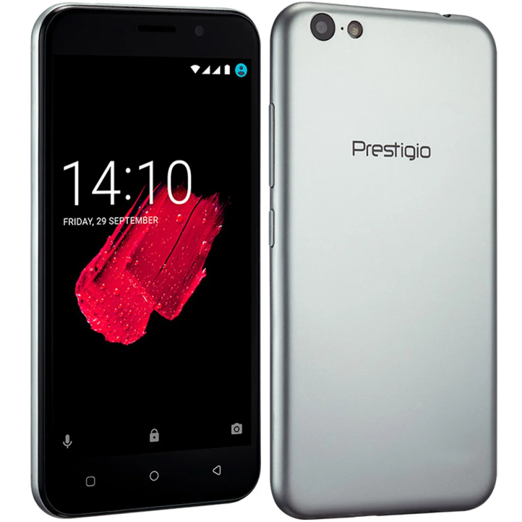 Смартфон Prestigio Grace M5 LTE 5511 Duo Silver UA