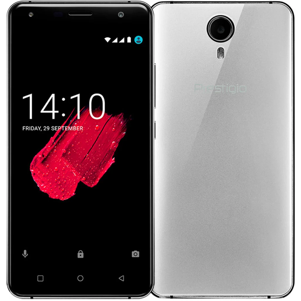 Смартфон Prestigio Muze D5 LTE 5513 Duo Silver UA