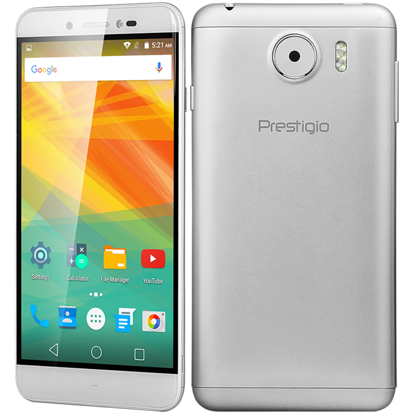Смартфон Prestigio MultiPhone Grace Z5 5530 Silver UA