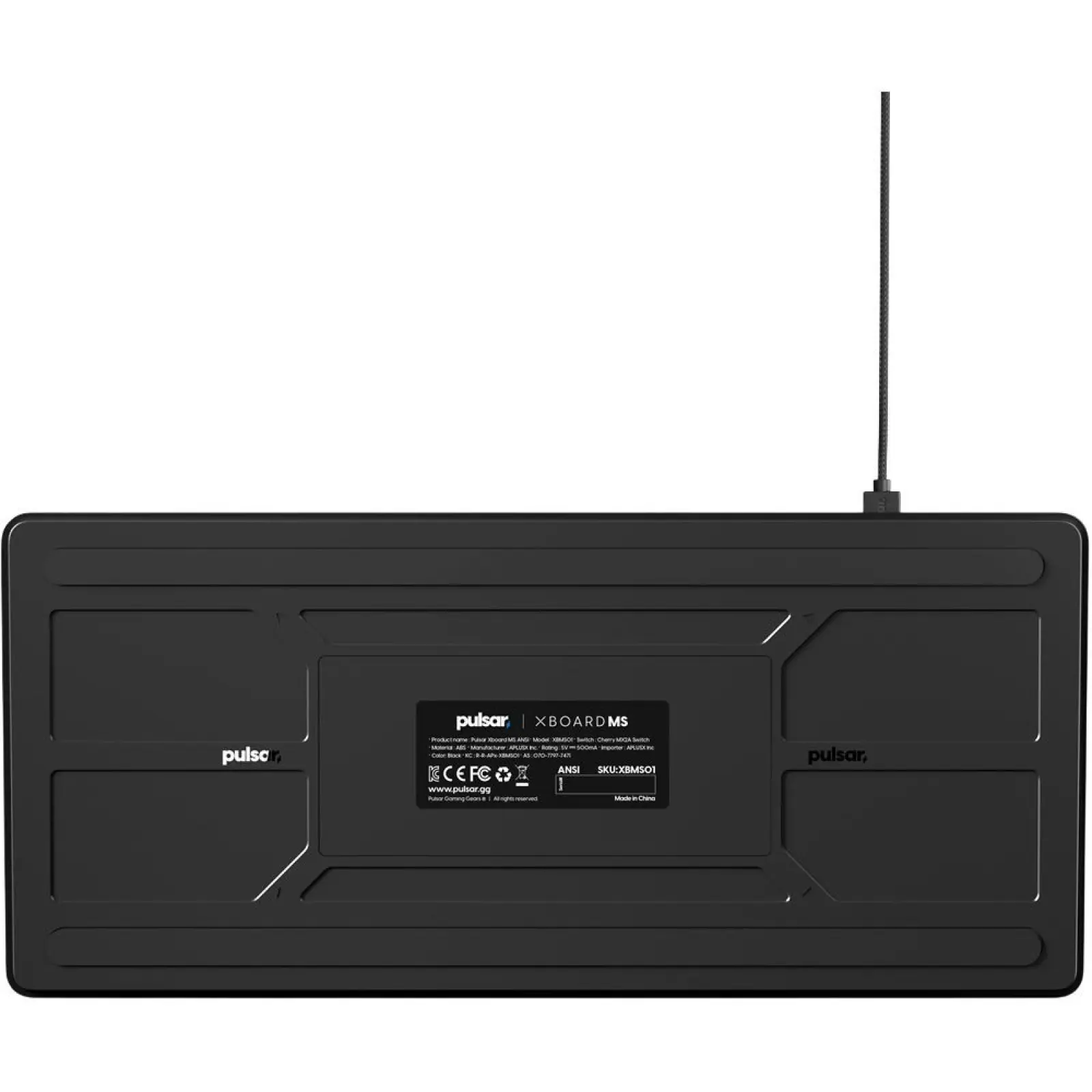 Клавиатура Pulsar Xboard MS TKL ANSI Cherry MX2A Switch Black (XBMS01) UA