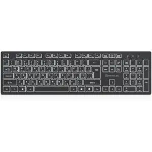 Клавиатура беспроводная REAL-EL RK-725W Wireless Black UA