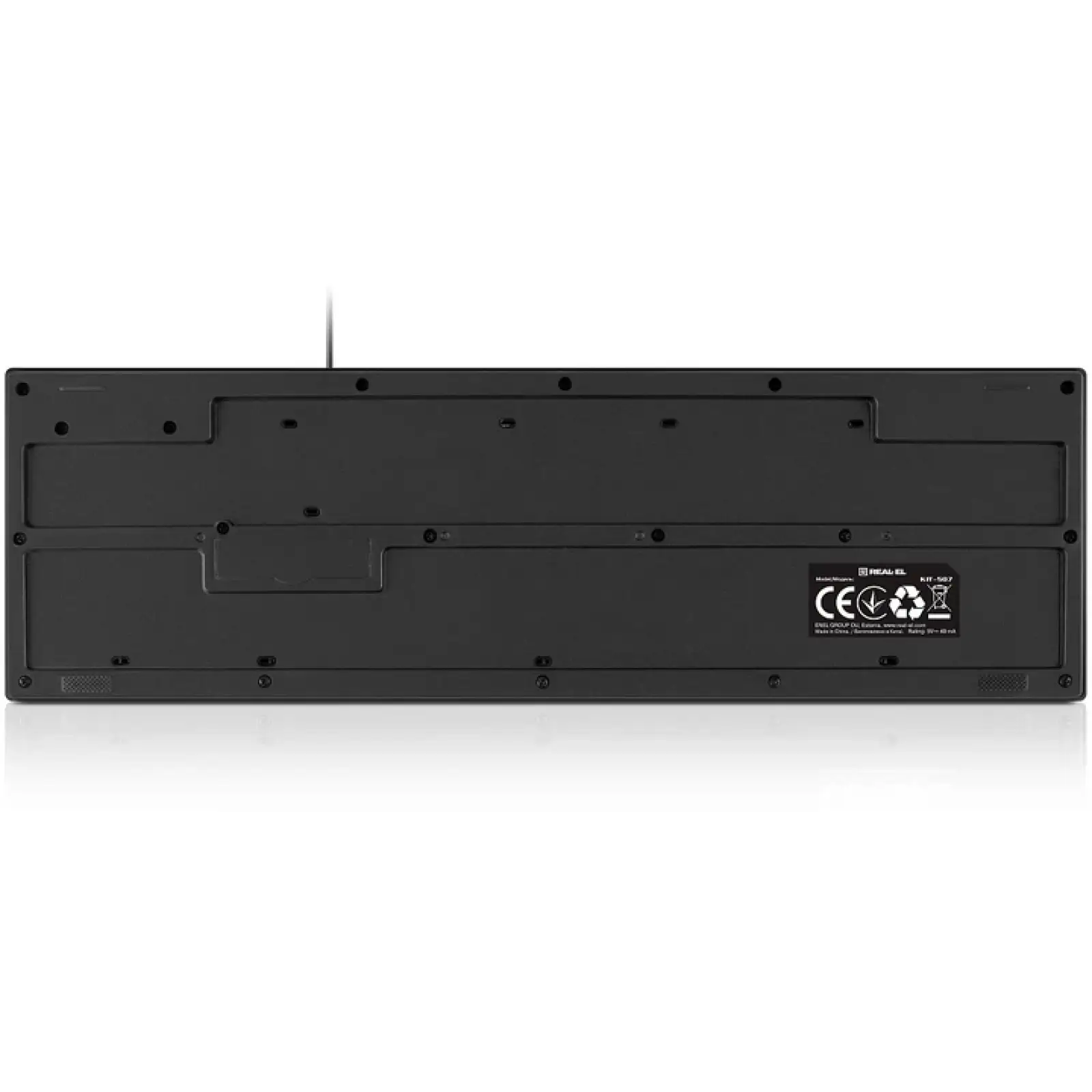 Комплект (клавиатура, мышь) REAL-EL Kit-507 Black UA