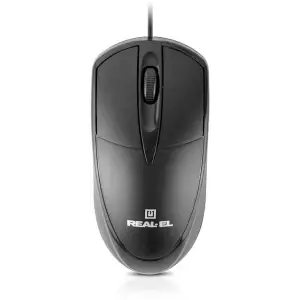 Комплект (клавиатура, мышь) REAL-EL Kit-507 Black UA