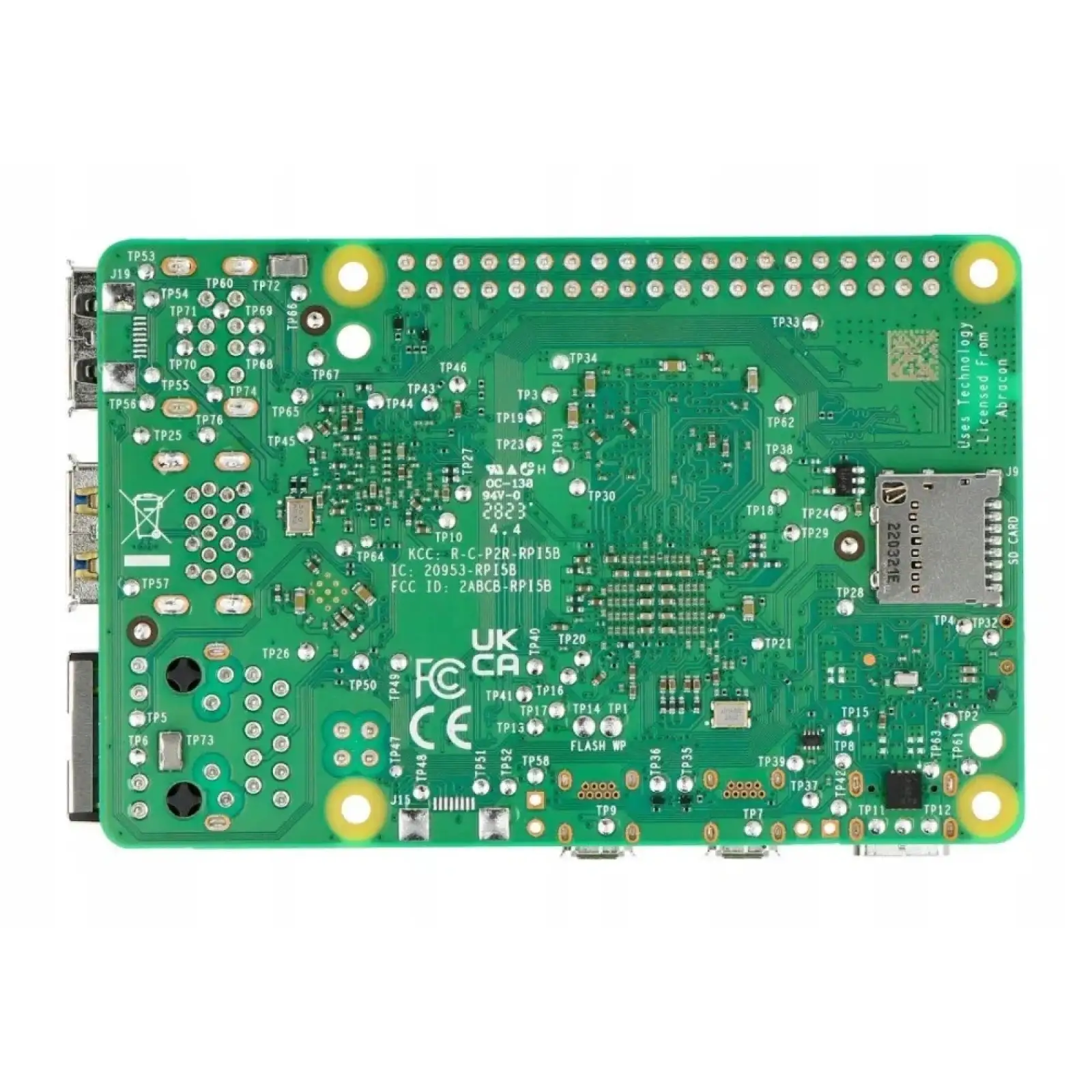 Одноплатный компьютер Raspberry Pi 5 16GB (RPI505, SC1113)