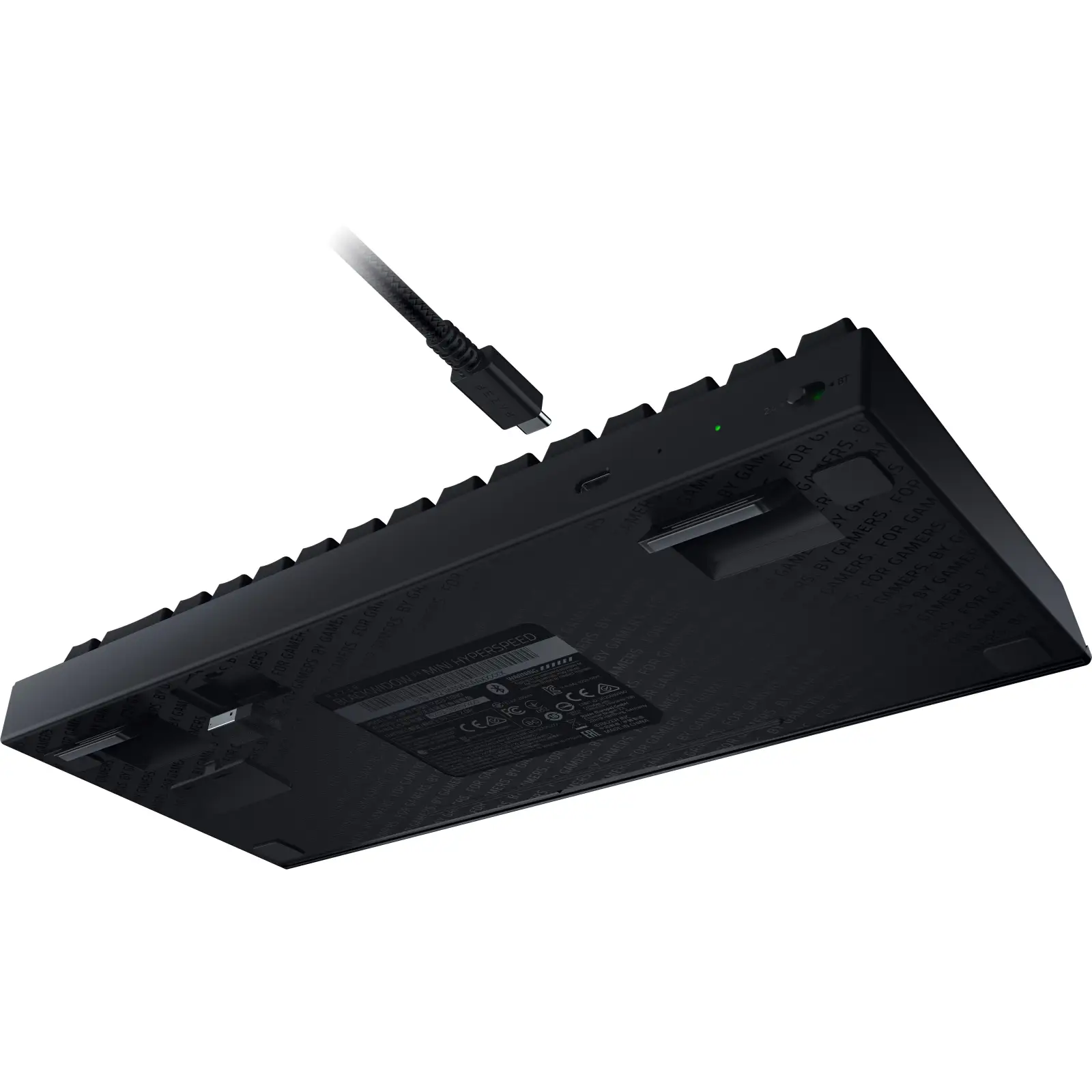 Клавиатура беспроводная Razer BlackWidow V3 Mini Hyperspeed Green Switch Black (RZ03-03891600-R3R1) UA