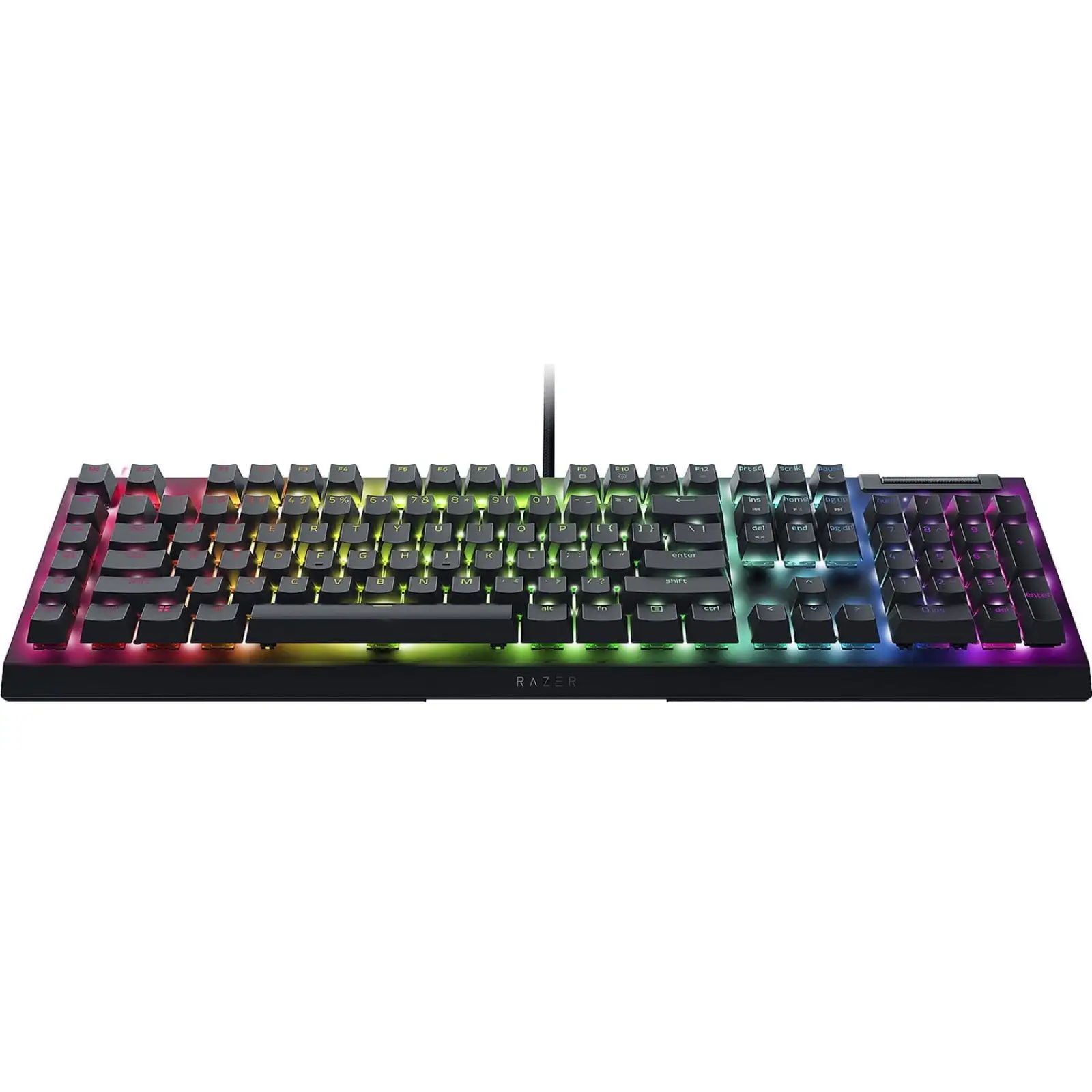 Клавіатура Razer BlackWidow V4 X Yellow Switch Black (RZ03-04702500-R3R1) UA