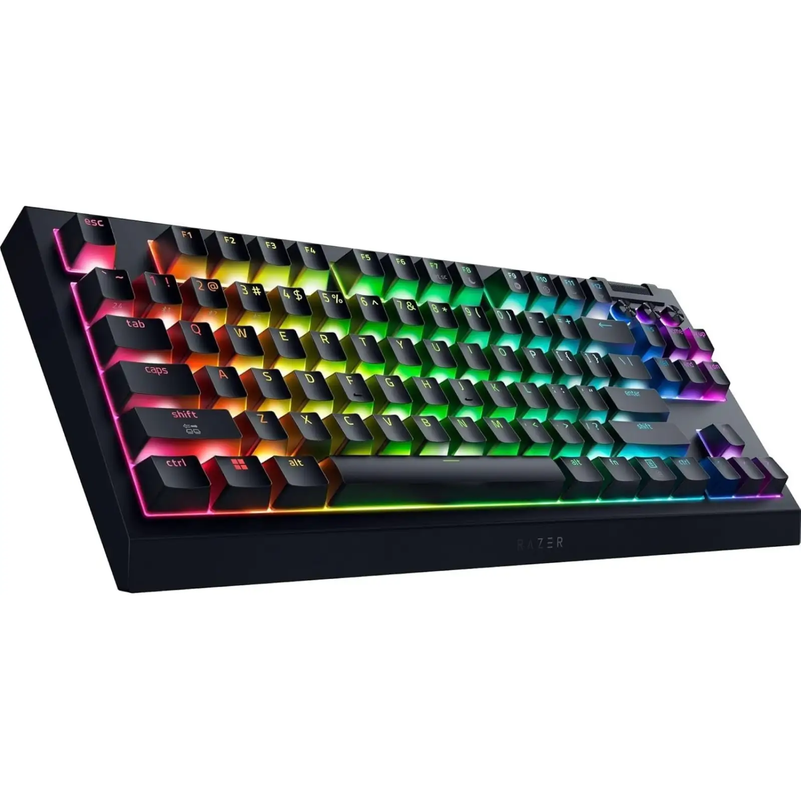Клавіатура Razer BlackWidow V4 Low-profile TKL HyperSpeed Green Switch (RZ03-05450500-R3M1) UA