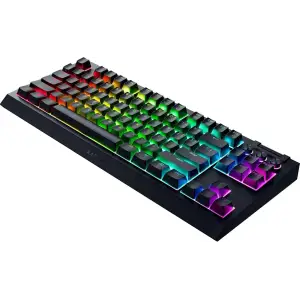 Клавіатура Razer BlackWidow V4 Low-profile TKL HyperSpeed Green Switch (RZ03-05450500-R3M1) UA
