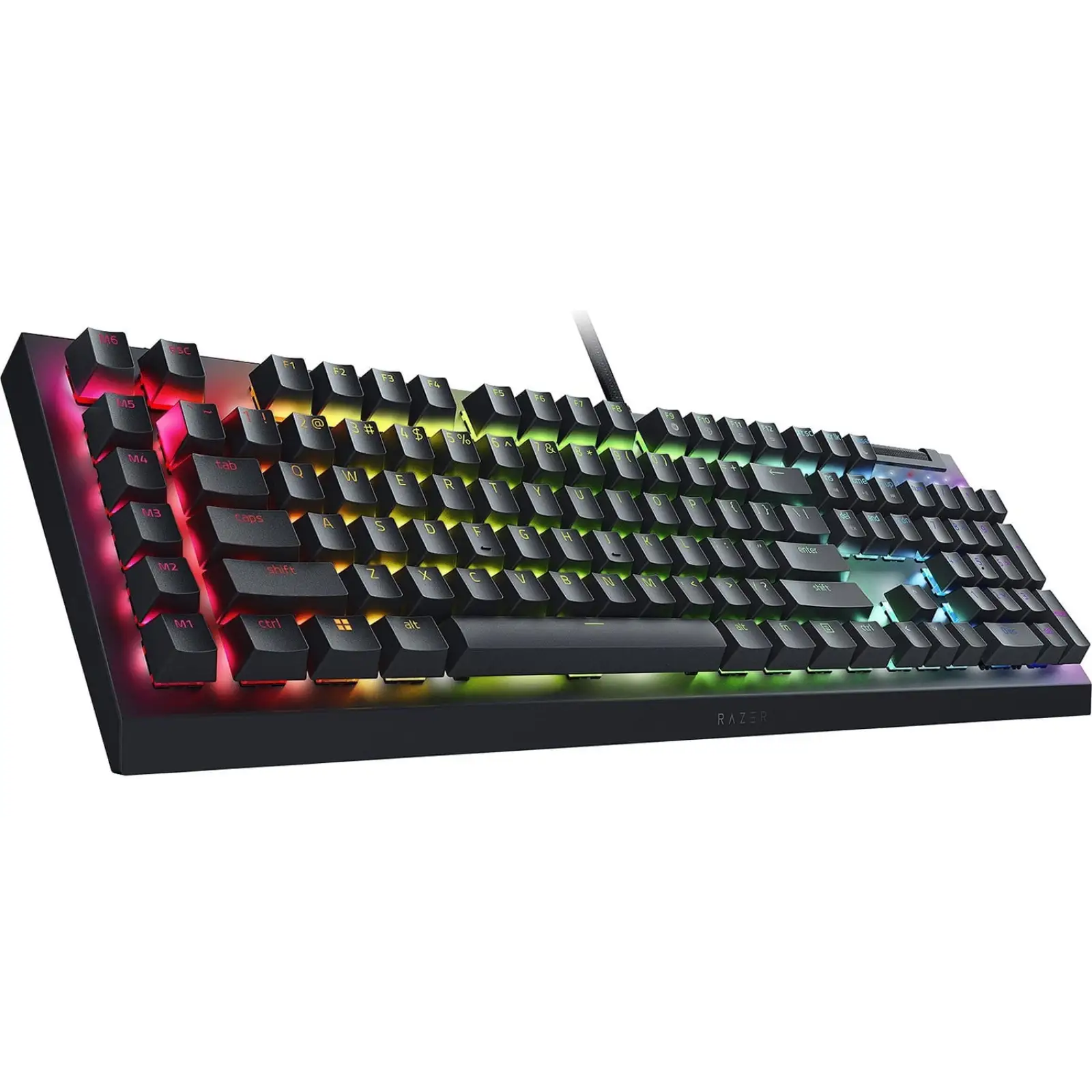 Клавіатура Razer BlackWidow V4 X Yellow Switch Black (RZ03-04702500-R3R1) UA