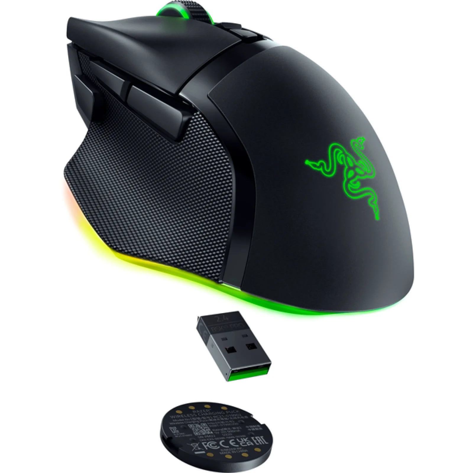 Мышь Razer Basilisk V3 Pro 35K Black (RZ01-05240100-R3G1) UA